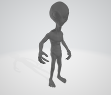 Load image into Gallery viewer, Area 51 &quot;The Grey&quot; Type A Alien 24&quot; Tall Statue - Conspiracy Theory - Zeta Reticulans - Roswell Gray - Unidentified Flying Object UFO - EveryThang3D