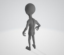 Load image into Gallery viewer, Area 51 &quot;The Grey&quot; Type A Alien 24&quot; Tall Statue - Conspiracy Theory - Zeta Reticulans - Roswell Gray - Unidentified Flying Object UFO - EveryThang3D