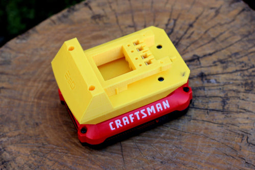 DIY Adapter for Craftsman V20 Battery to Milwaukee M18 Power Tool - Interchange Batteries Between Brands - Single Battery Does It - EveryThang3D