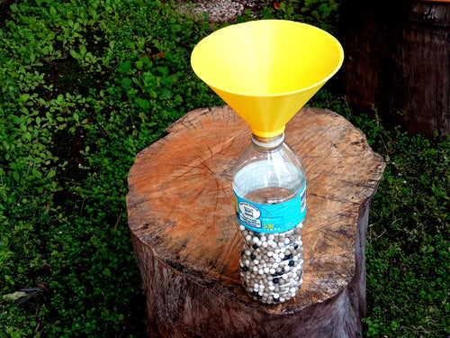 Airsoft BB / Gel Blaster Bead Funnel for Water Bottle - Quick and Easy Refill to Reload - Blasters3D