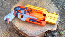 Load image into Gallery viewer, Blasters3D Proctor Barrel Mod with Top Picatinny Rail for Zombie Strike HammerShot - Slide On Friction Fit - No Need for Tools nor Glue