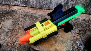 Blasters3D Double-Sided SpeedLoader Carrier for Rival Mercury XIX-500 - Fast Reload Performance Mod